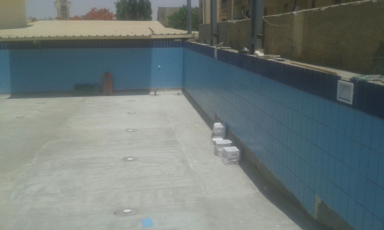 Pool Corner Tiling